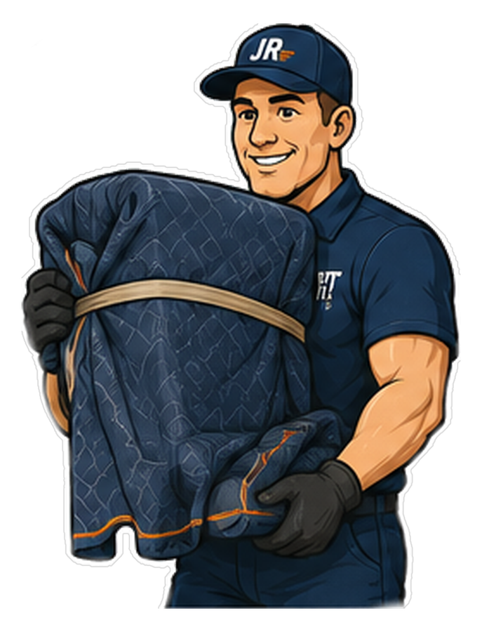 Just Right Moving mover mascot